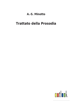 Paperback Trattato della Prosodia [Italian] Book