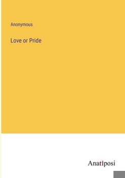 Paperback Love or Pride Book