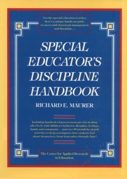Hardcover Special Educator's Discipline Handbook Book