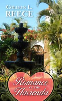 Hardcover Romance at the Hacienda [Large Print] Book