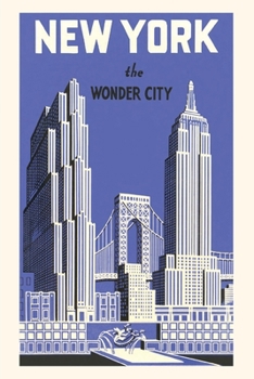 Paperback Vintage Journal New York, the Wonder City Book