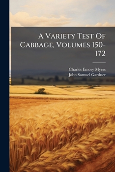 Paperback A Variety Test Of Cabbage, Volumes 150-172 Book
