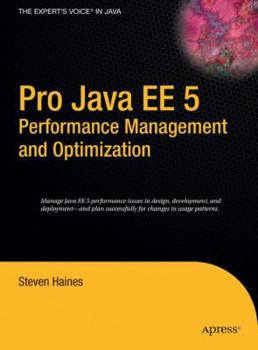 Hardcover Pro Java EE 5 Performance Management and Optimization Book