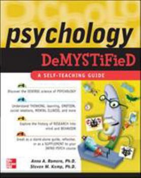 Paperback Psychology Demystified Book