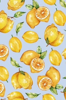 Lemon Notebook: Internet Account Password Book - Discreet Password Book with Tabs - Disguised Password Organizer Logbook with Alphabetical Pages - Log Book to Store Passwords