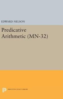 Hardcover Predicative Arithmetic Book