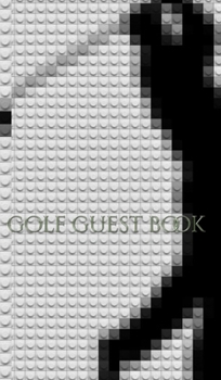 Hardcover golf Club Journal blank guest book: golf Club Journal Michael Huhn designer edition Book