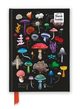 Misc. Anna Stead: Mushrooms & Fungi (Foiled Blank Journal) Book
