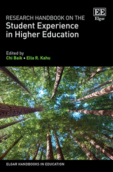 Hardcover Research Handbook on the Student Experience in Higher Education (Elgar Handbooks in Education) Book