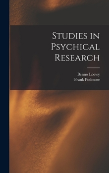 Hardcover Studies in Psychical Research Book