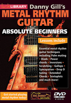 DVD Danny Gill's Metal Rhythm Guitar: Absolute Beginners Series Book