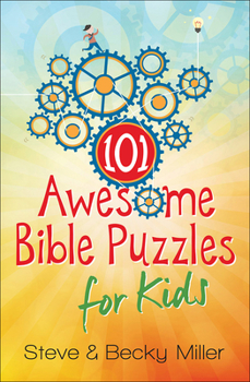 Paperback 101 Awesome Bible Puzzles for Kids Book