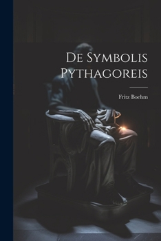 Paperback De Symbolis Pythagoreis [Latin] Book