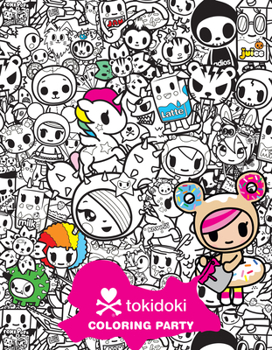 Paperback Tokidoki Coloring Party Book