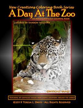 Paperback New Creations Coloring Book Series: A Day At The Zoo Book