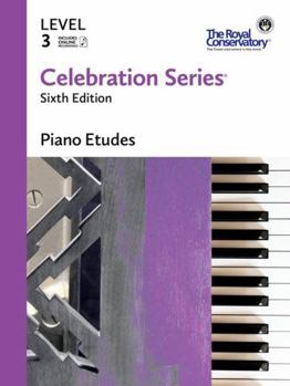 Paperback C6E03 - Celebration Series Sixth Edition - Piano Etudes Level 3 - The Royal Conservatory Book