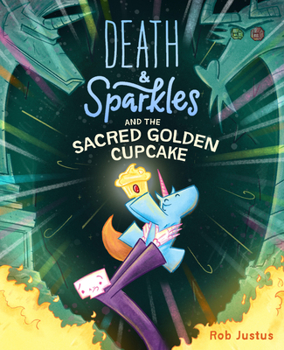 Hardcover Death & Sparkles and the Sacred Golden Cupcake: Book 2 Book