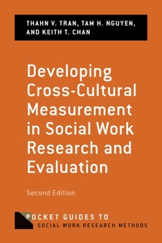 Developing Cross-Cultural Measurement in Social Work Research and Evaluation - Book  of the Pocket Guides to Social Work Research Methods