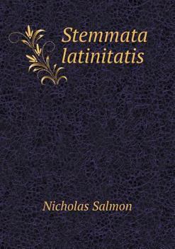 Paperback Stemmata latinitatis Book