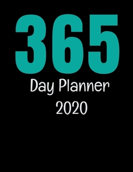 Paperback 365 Day Planner 2020: One Year Daily Planner For Daily Reflection & Activities Book