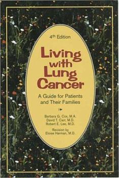 Paperback Living with Lung Cancer Book