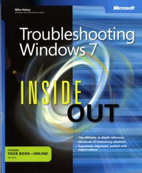 Paperback Troubleshooting Windows 7 Inside Out Book