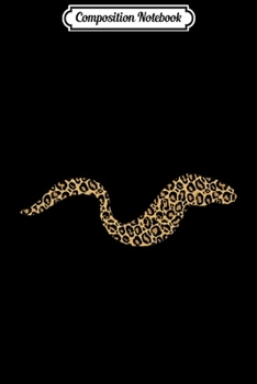 Composition Notebook: Eel Leopard Print Carp Fish Animal Lover Women Gift  Journal/Notebook Blank Lined Ruled 6x9 100 Pages