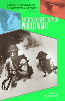 Library Binding Critical Perspectives on World War I Book