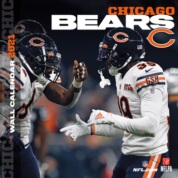 Calendar Chicago Bears 2021 12x12 Team Wall Calendar Book