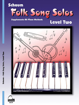 Paperback Folk Song Solos: Level 2 Book