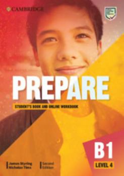 Paperback Prepare Level 4 Student's Book and Online Workbook Book