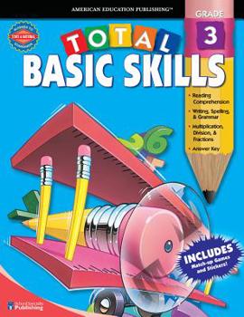 Paperback Total Basic Skills, Grade 3 Book
