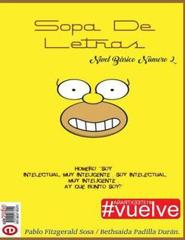 Paperback Sopa de Letras Nivel Basico 2 [Spanish] Book