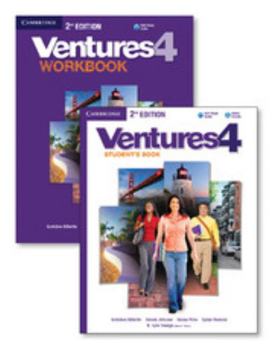 Paperback Ventures Level 4 Value Pack (Student's Book with Audio CD and Workbook with Audio CD) [With CD (Audio)] Book