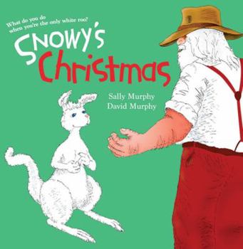 Hardcover Snowy's Christmas Book