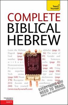 Paperback Complete Biblical Hebrew: A Teach Yourself Guide (TY: Language Guides) Book