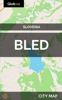 Paperback Bled, Slovenia - City Map Book