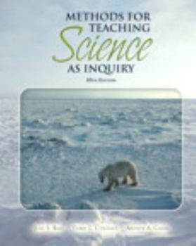 Hardcover Methods for Teaching Science as Inquiry [With Myeducationlab] Book