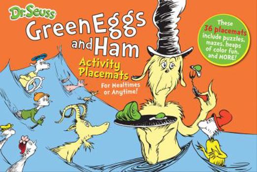 Paperback Dr. Seuss Green Eggs and Ham Activity Placemats: For Mealtimes or Anytime! (Dr. Seuss Activity Books) Book