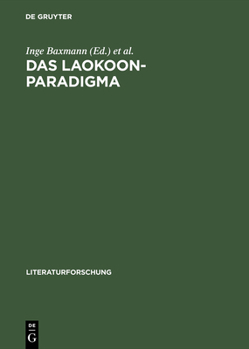 Hardcover Das Laokoon-Paradigma: Zeichenregime Im 18. Jahrhundert [German] Book