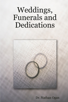 Paperback Weddings, Funerals and Dedications Book