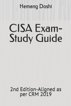 Paperback CISA Exam-Study Guide by Hemang Doshi Book