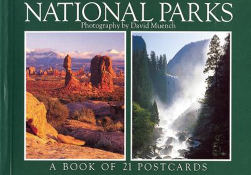 Card Book National Parks: A Book of 21 Postcards Book