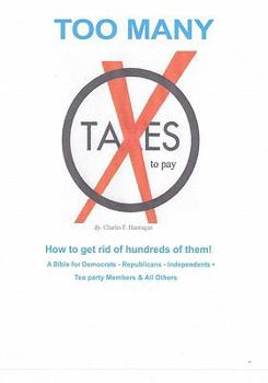 Paperback TOO MANY TAXES to pay Book