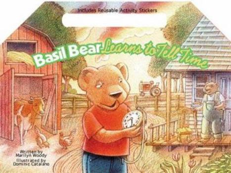 Board book Basil Bear Learns to Tell Time Book