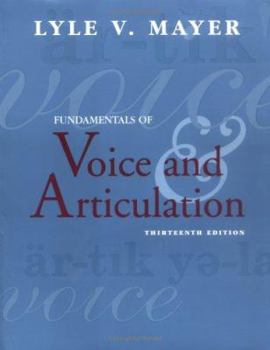 Paperback Fundamentals of Voice and Articulation (NAI) Book