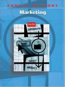 Paperback Annual Editions: Marketing 04/05 Book