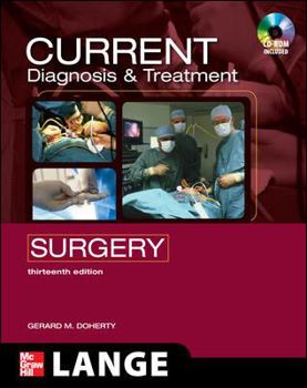 Paperback Current Diagnosis & Treatment Surgery [With CDROM] Book