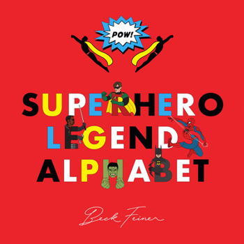 Hardcover Superhero Legends Alphabet: Men Book