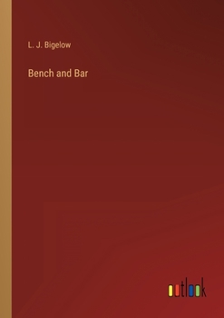 Paperback Bench and Bar Book